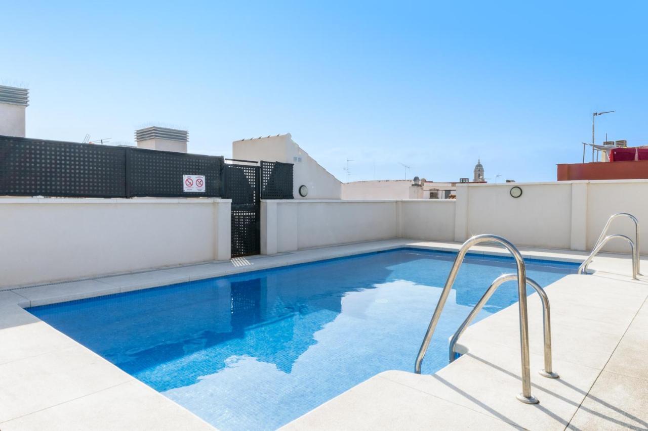 Malaga Suite Picasso With Swimming Pool And Parking In The Center! Exteriér fotografie